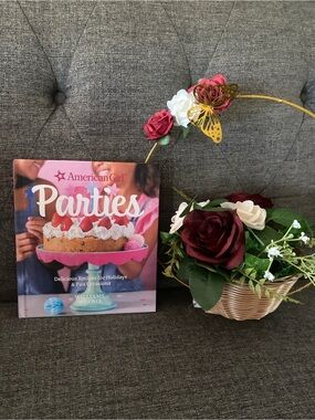American Girl Parties Cookbook - Pink and White Cover